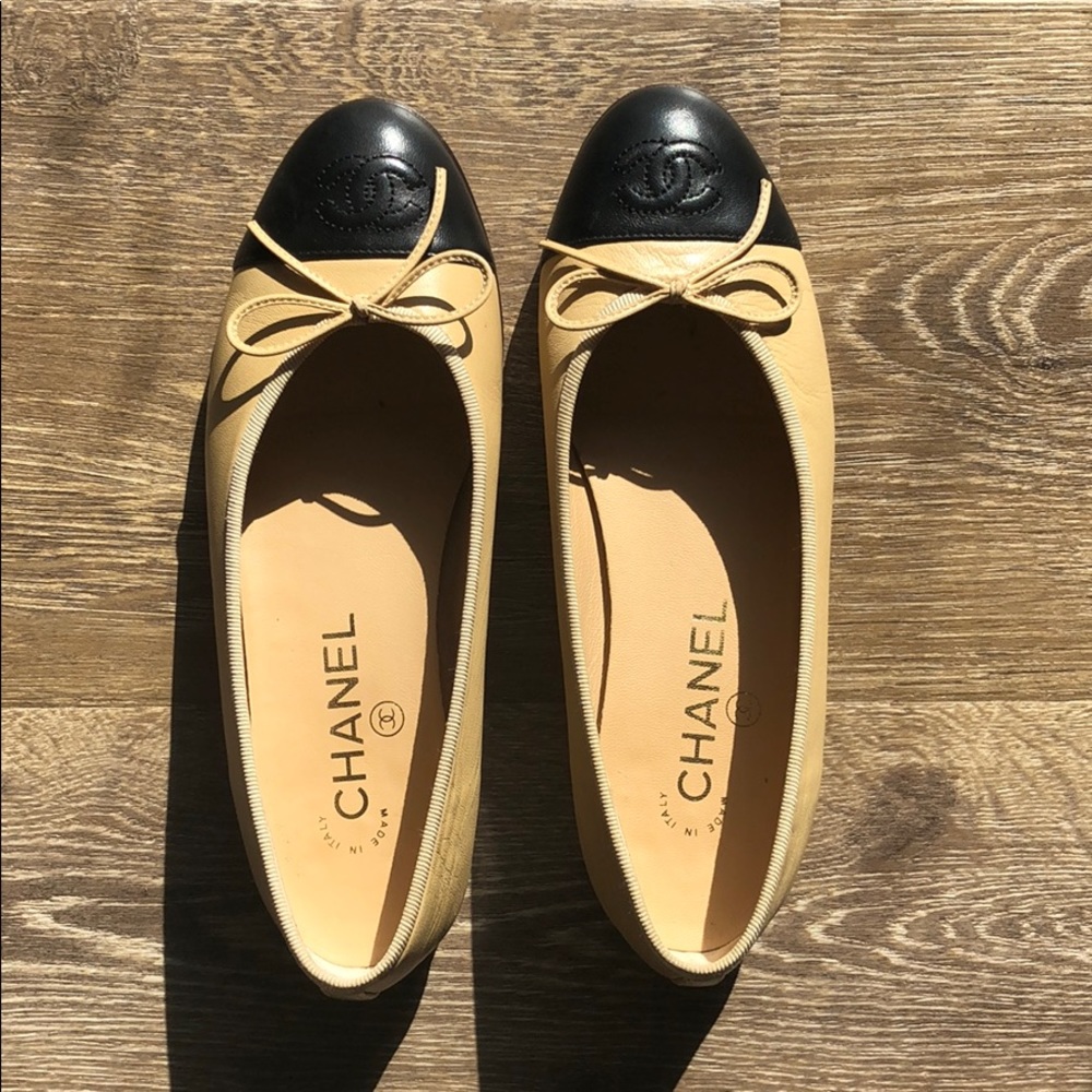 Chanel ballet flats